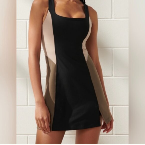 NWOT Abercrombie  YPB sculptLUX Mini Dress - Picture 1 of 5